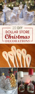 20 Dollar Store Christmas Decorations You Can Easily DIY