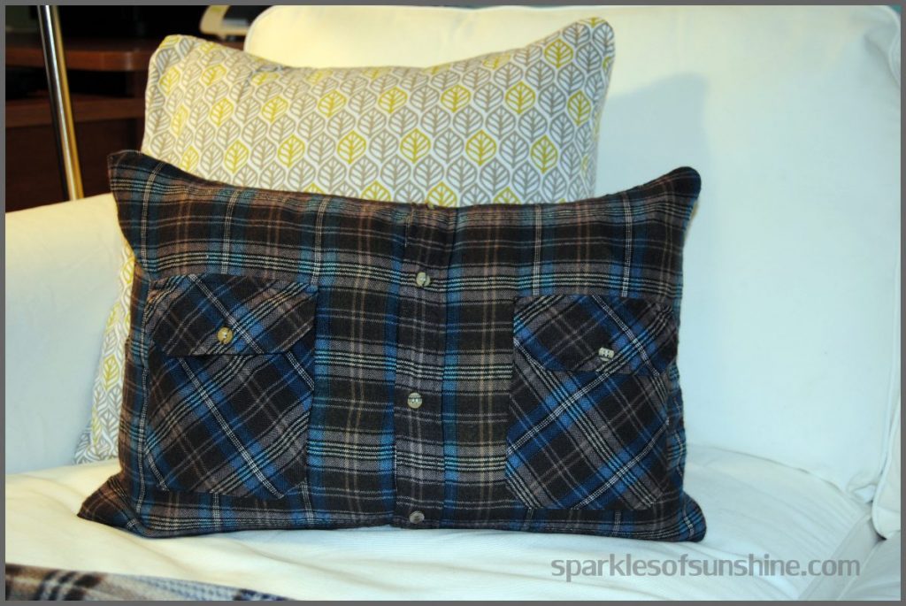 Flannel Shirt Pillow Cover