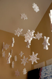 Giant Quilled Snowflakes