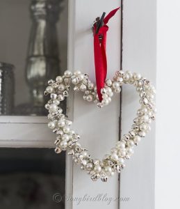 Jingle Bell Heart Ornament