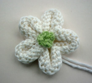 Knitted Flower