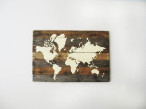 Pallet Board World Map