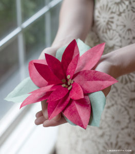 Paper Poinsettias