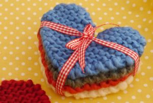 Heart-Shaped Coasters