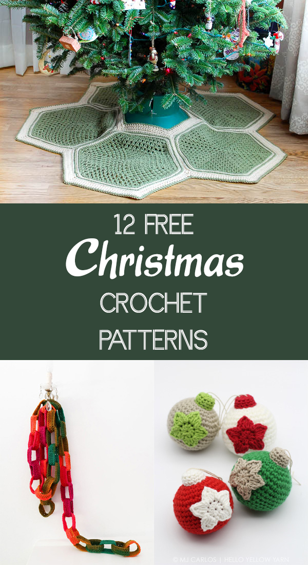 12 Free Christmas Crochet Patterns