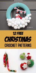 12 Free Christmas Crochet Patterns