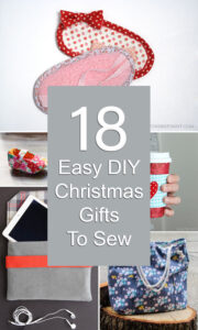 18 Easy DIY Christmas Gifts To Sew