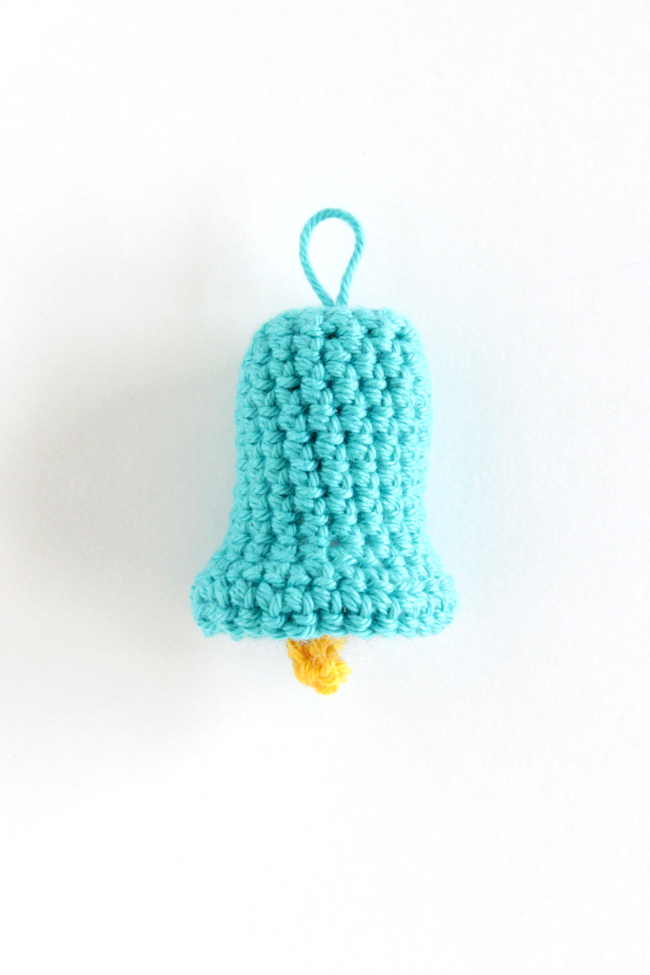 Crochet Bell Ornament