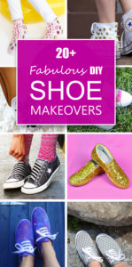 20+ Fabulous DIY Shoe Makeovers You’ll Love