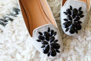 Embellished loafers