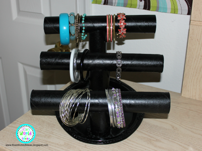 Toilet Paper Roll Jewelry Holder