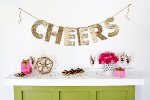 Sequin Letter Garland