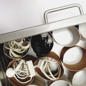 toilet paper roll drawer organizer