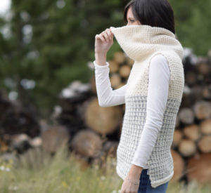 Cowl Neck Vest