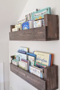 Wooden Bookshelves