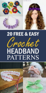 20 Free and Easy Crochet Headband Patterns