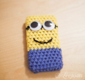 Minion Inspired Phone Case Crochet Pattern