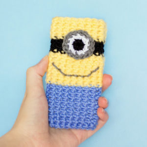 Minion Inspired Phone Case Crochet Pattern