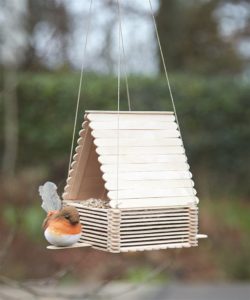 Popsicle Stick Birdhouse