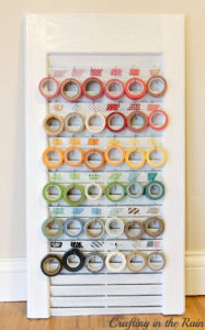 Shutter Washi Tape Organizer