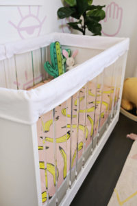 Padded Crib Rail Cover