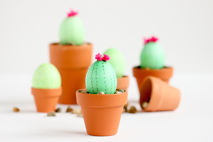 cactus easter eggs