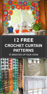 12 Free Crochet Curtain Patterns to Brighten Up Your Home
