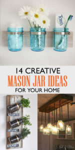 14 Creative Mason Jar Ideas For Your Home