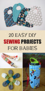 20 Easy DIY Sewing Projects for Babies