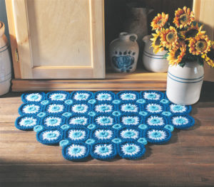 Bachelor's Button Rug