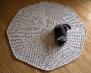 Calico Crochet Rug