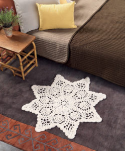 Crochet Doily Rug