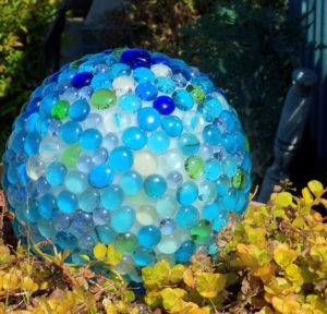 Glass Garden Ball