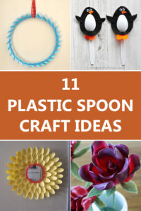 11 Plastic Spoon Craft Ideas You Will Love