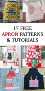 17 Free Apron Patterns & Tutorials