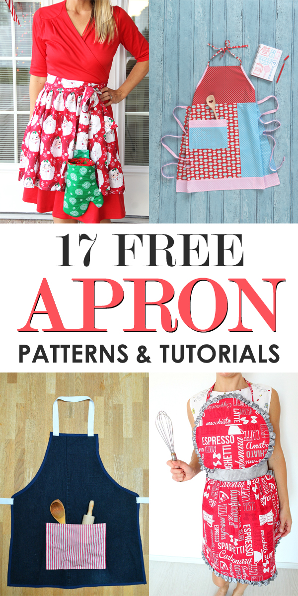 17 Free Apron Patterns Tutorials