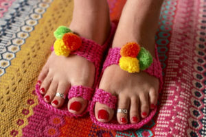 Desi Girl Kolahpuri Style Slippers