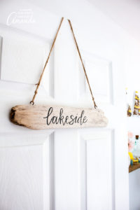 Driftwood Sign