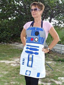 R2D2-Style Star Wars Inspired Apron