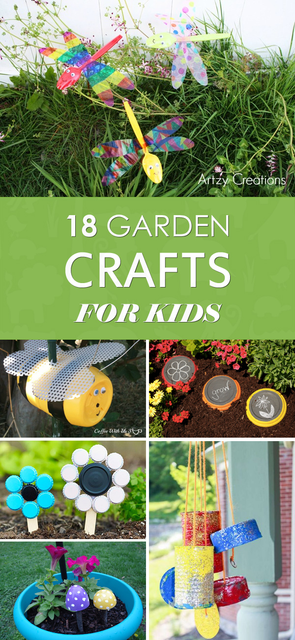18 Gorgeous Garden Crafts for Kids