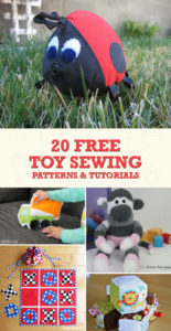 20 Free Toy Sewing Patterns and Tutorials
