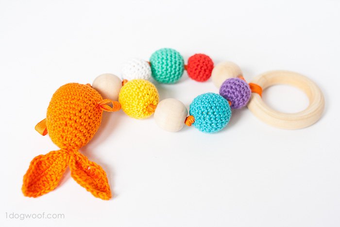 Bubbles and Goldfish Teether