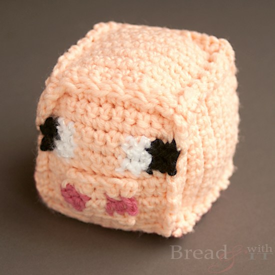 Crochet Minecraft Pig