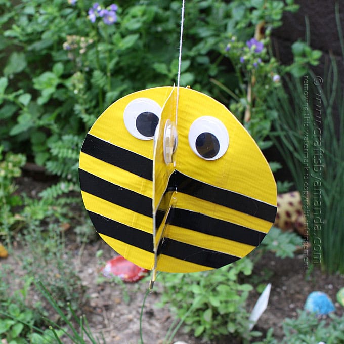 Duct Tape Twirling Bee