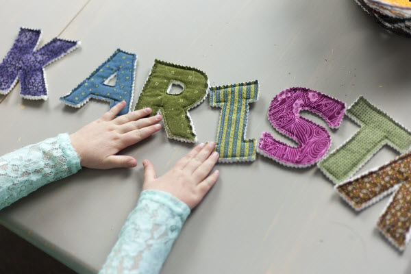 Fabric Letters