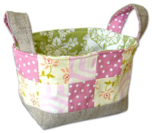 Fabric Scrap Basket