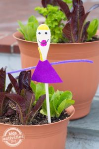 Wooden Spoon Garden Craft