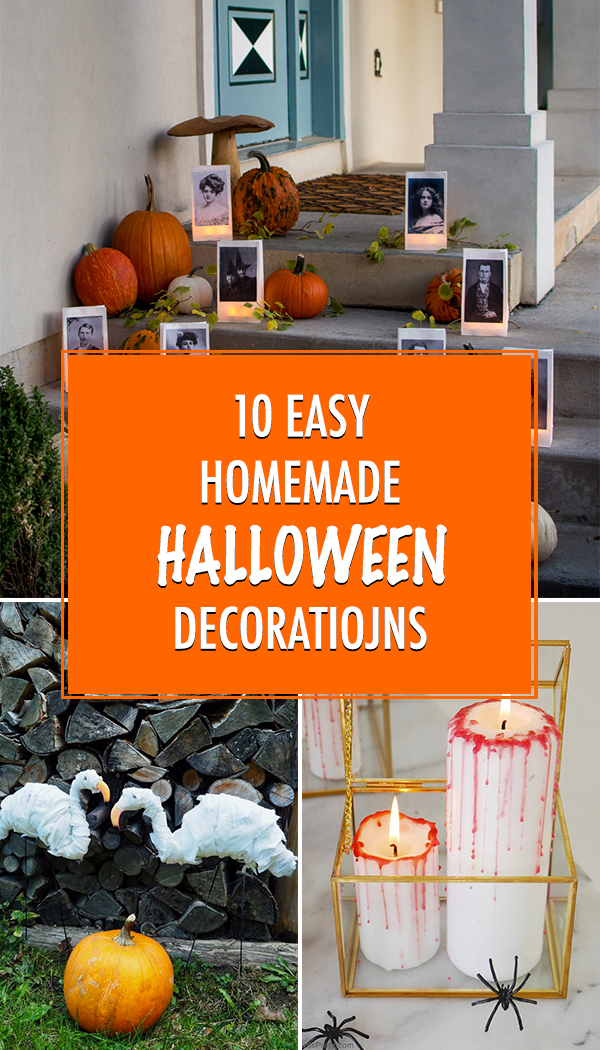 10 Easy Homemade Halloween Decorations