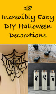 18 Incredibly Easy DIY Halloween Decorations