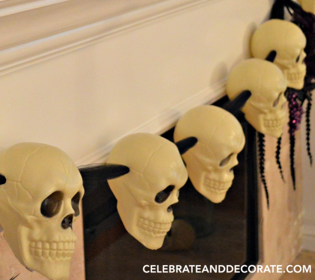 Skull Halloween Garland